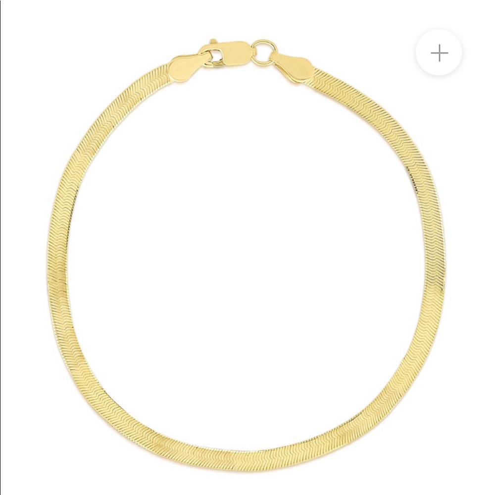 3mm 6.5in Herringbone Bracelet from Ring Concierge